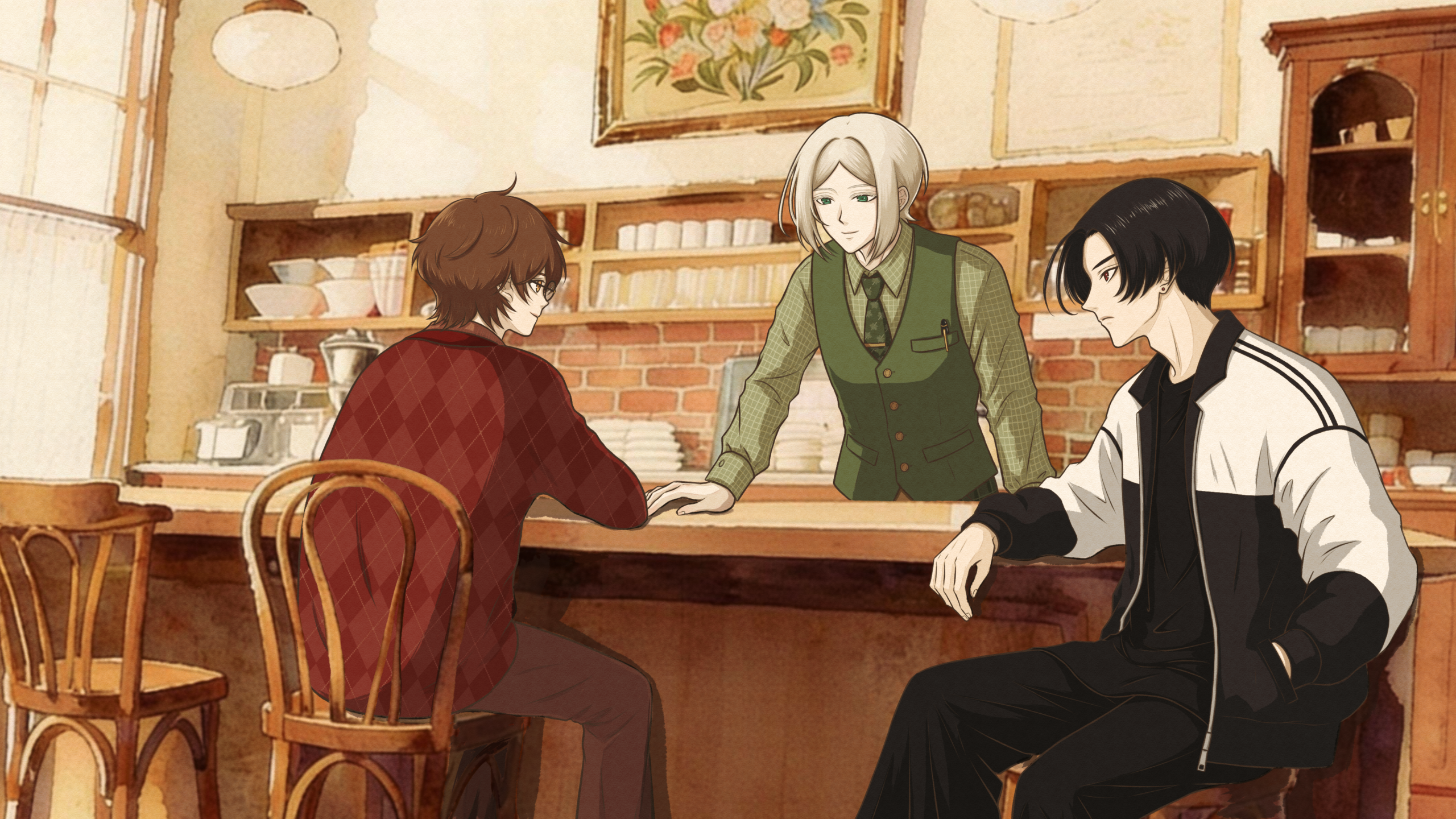 六花・黒世・琥珀